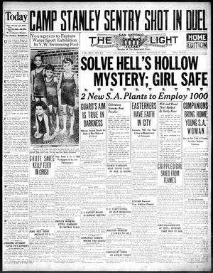 The San Antonio Light (San Antonio, Tex.), Vol. 45, No. 211, Ed. 1 Monday, August 17, 1925