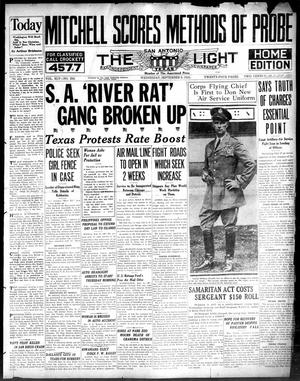The San Antonio Light (San Antonio, Tex.), Vol. 45, No. 234, Ed. 1 Wednesday, September 9, 1925