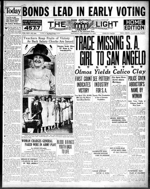 Primary view of object titled 'The San Antonio Light (San Antonio, Tex.), Vol. 45, No. 244, Ed. 1 Saturday, September 19, 1925'.