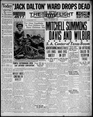The San Antonio Light (San Antonio, Tex.), Vol. 45, No. 288, Ed. 1 Monday, November 2, 1925