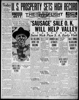 The San Antonio Light (San Antonio, Tex.), Vol. 45, No. 293, Ed. 1 Saturday, November 7, 1925