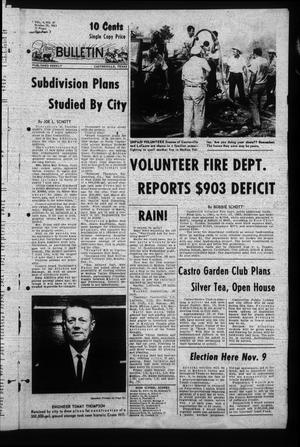 News Bulletin (Castroville, Tex.), Vol. 4, No. 27, Ed. 1 Wednesday, October 30, 1963