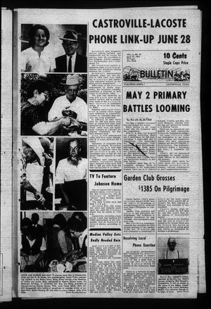 News Bulletin (Castroville, Tex.), Vol. 4, No. 52, Ed. 1 Wednesday, April 22, 1964