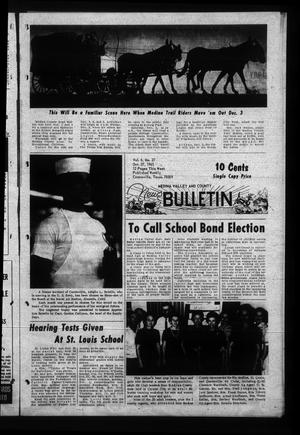 Medina Valley and County News Bulletin (Castroville, Tex.), Vol. 6, No. 27, Ed. 1 Wednesday, October 27, 1965