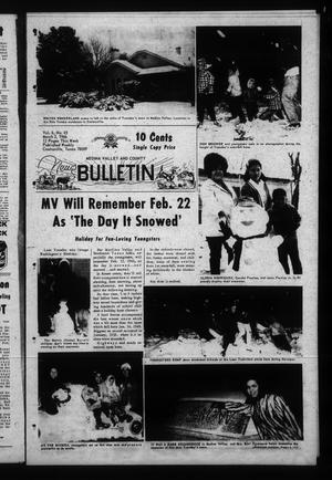Medina Valley and County News Bulletin (Castroville, Tex.), Vol. 6, No. 45, Ed. 1 Wednesday, March 2, 1966