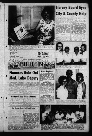 Medina Valley and County News Bulletin (Castroville, Tex.), Vol. 7, No. 5, Ed. 1 Wednesday, May 25, 1966