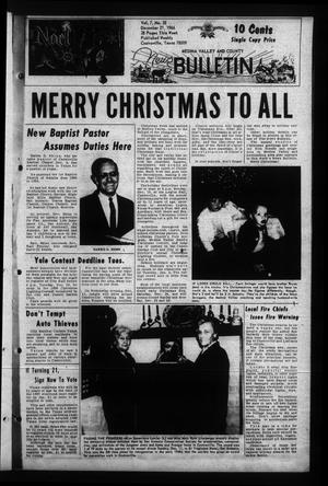 Medina Valley and County News Bulletin (Castroville, Tex.), Vol. 7, No. 35, Ed. 1 Wednesday, December 21, 1966