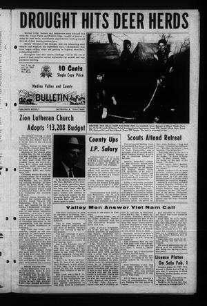 Medina Valley and County News Bulletin (Castroville, Tex.), Vol. 7, No. 40, Ed. 1 Wednesday, January 25, 1967