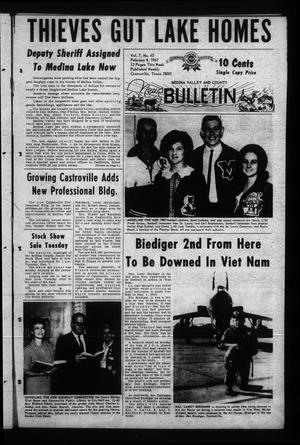 Medina Valley and County News Bulletin (Castroville, Tex.), Vol. 7, No. 42, Ed. 1 Wednesday, February 8, 1967