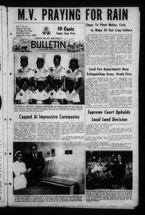 Medina Valley and County News Bulletin (Castroville, Tex.), Vol. 7, No. 44, Ed. 1 Wednesday, February 22, 1967