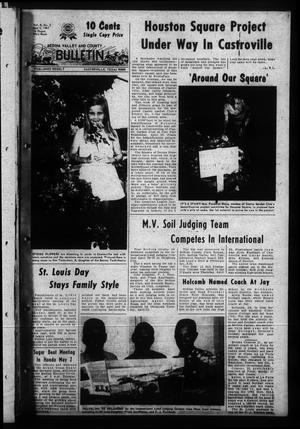 Medina Valley and County News Bulletin (Castroville, Tex.), Vol. 8, No. 2, Ed. 1 Wednesday, May 3, 1967