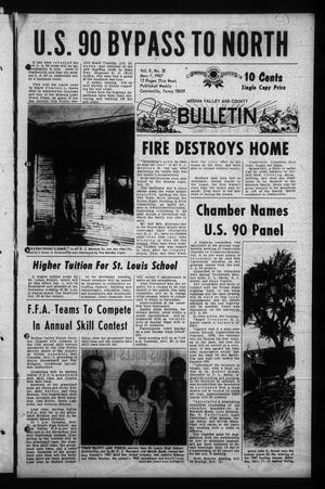 Medina Valley and County News Bulletin (Castroville, Tex.), Vol. 8, No. 28, Ed. 1 Wednesday, November 1, 1967