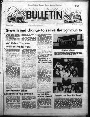 News Bulletin (Castroville, Tex.), Vol. 22, No. 4, Ed. 1 Monday, January 28, 1980