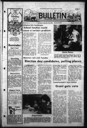 News Bulletin (Castroville, Tex.), Vol. 22, No. 13, Ed. 1 Monday, March 31, 1980