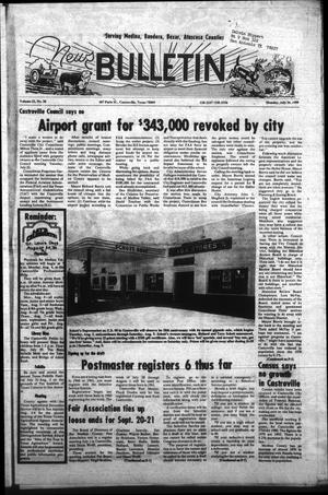 News Bulletin (Castroville, Tex.), Vol. 22, No. 30, Ed. 1 Monday, July 28, 1980
