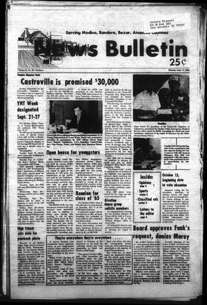 News Bulletin (Castroville, Tex.), Vol. 22, No. 38, Ed. 1 Monday, September 22, 1980
