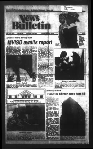 News Bulletin (Castroville, Tex.), Vol. 32, No. 48, Ed. 1 Thursday, November 28, 1991