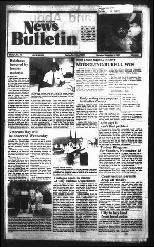 News Bulletin (Castroville, Tex.), Vol. 33, No. 43, Ed. 1 Thursday, November 5, 1992