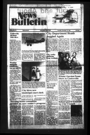 News Bulletin (Castroville, Tex.), Vol. 33, No. 45, Ed. 1 Thursday, November 19, 1992