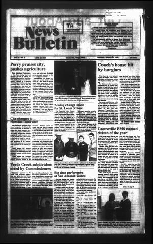 News Bulletin (Castroville, Tex.), Vol. 34, No. 3, Ed. 1 Thursday, January 21, 1993