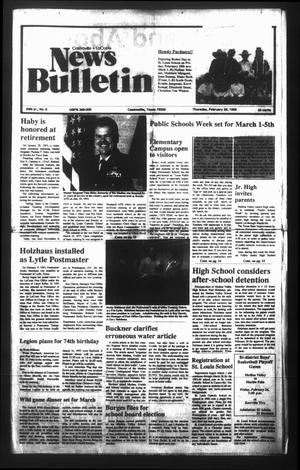 News Bulletin (Castroville, Tex.), Vol. 34, No. 8, Ed. 1 Thursday, February 25, 1993