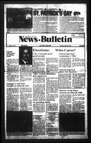 News Bulletin (Castroville, Tex.), Vol. 34, No. 10, Ed. 1 Thursday, March 11, 1993