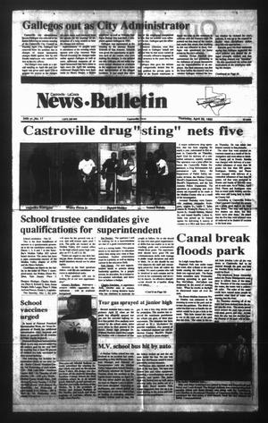 News Bulletin (Castroville, Tex.), Vol. 34, No. 17, Ed. 1 Thursday, April 29, 1993