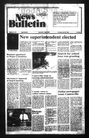 News Bulletin (Castroville, Tex.), Vol. 34, No. 25, Ed. 1 Thursday, June 24, 1993