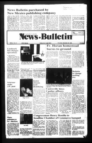 News Bulletin (Castroville, Tex.), Vol. 34, No. 51, Ed. 1 Thursday, December 30, 1993