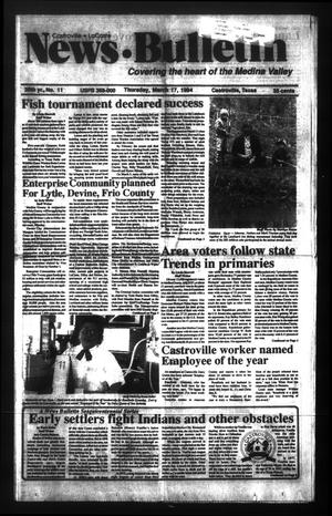 News Bulletin (Castroville, Tex.), Vol. 35, No. 11, Ed. 1 Thursday, March 17, 1994