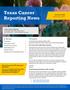 Primary view of Texas Cancer Reporting News, Volume 24, Number 1, Summer 2022