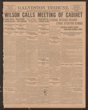 Galveston Tribune. (Galveston, Tex.), Vol. 40, No. 119, Ed. 1 Tuesday, April 13, 1920