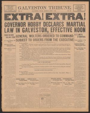 Galveston Tribune. (Galveston, Tex.), Vol. 40, No. 166, Ed. 2 Monday, June 7, 1920