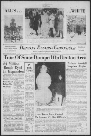 Denton Record-Chronicle (Denton, Tex.), Vol. 61, No. 139, Ed. 1 Thursday, January 16, 1964