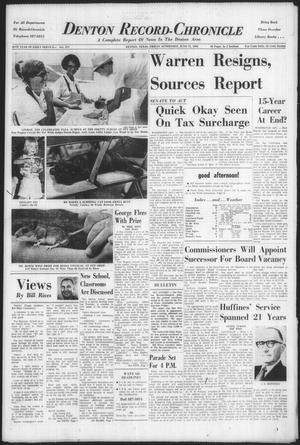 Denton Record-Chronicle (Denton, Tex.), Vol. 65, No. 277, Ed. 1 Friday, June 21, 1968