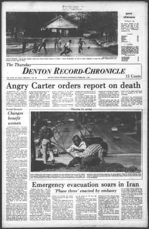 Denton Record-Chronicle (Denton, Tex.), Vol. 76, No. 169, Ed. 1 Thursday, February 15, 1979