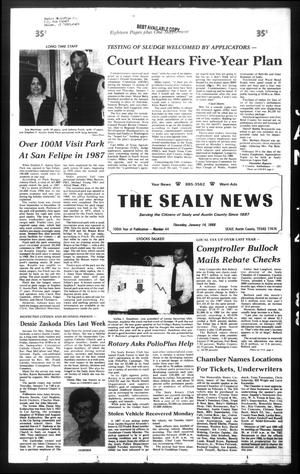 The Sealy News (Sealy, Tex.), Vol. 100, No. 44, Ed. 1 Thursday, January 14, 1988