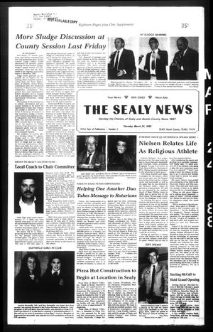 The Sealy News (Sealy, Tex.), Vol. 101, No. 2, Ed. 1 Thursday, March 24, 1988