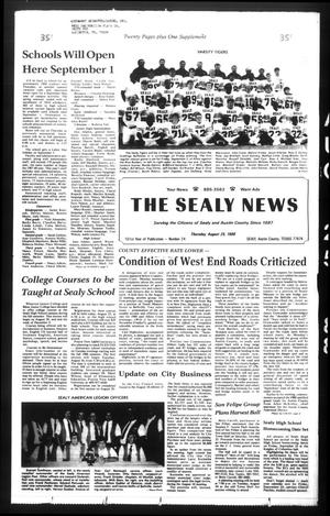 The Sealy News (Sealy, Tex.), Vol. 101, No. 24, Ed. 1 Thursday, August 25, 1988