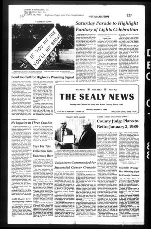 The Sealy News (Sealy, Tex.), Vol. 101, No. 38, Ed. 1 Thursday, December 1, 1988