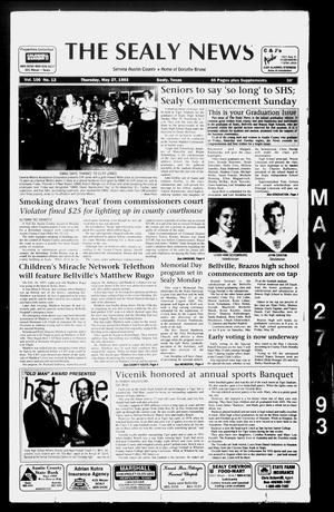 The Sealy News (Sealy, Tex.), Vol. 106, No. 12, Ed. 1 Thursday, May 27, 1993