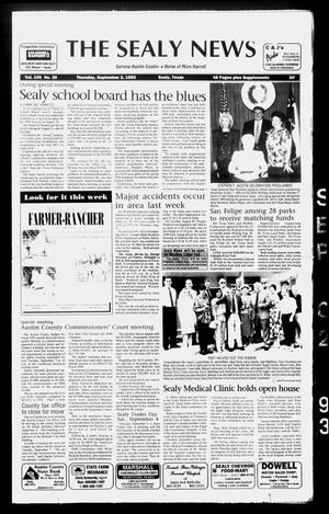 The Sealy News (Sealy, Tex.), Vol. 106, No. 26, Ed. 1 Thursday, September 2, 1993