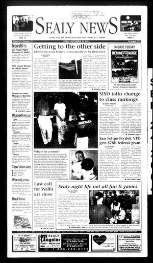 The Sealy News (Sealy, Tex.), Vol. 117, No. 77, Ed. 1 Friday, September 24, 2004