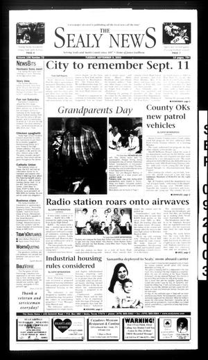 The Sealy News (Sealy, Tex.), Vol. 106, No. 72, Ed. 1 Tuesday, September 9, 2003