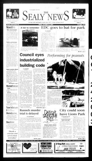 Primary view of object titled 'The Sealy News (Sealy, Tex.), Vol. 106, No. 85, Ed. 1 Friday, October 24, 2003'.