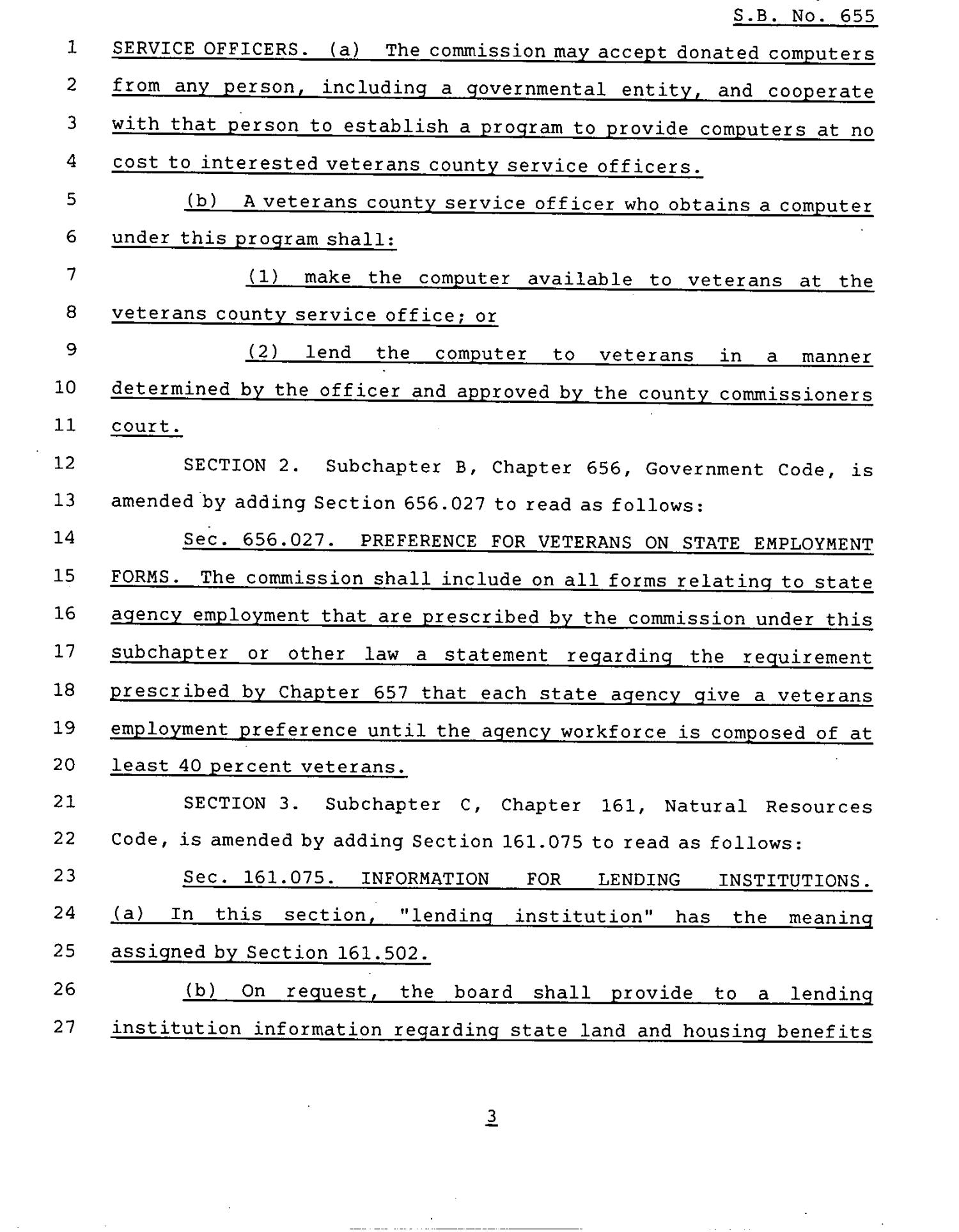 78th Texas Legislature, Regular Session, Senate Bill 655, Chapter 69
                                                
                                                    [Sequence #]: 3 of 6
                                                