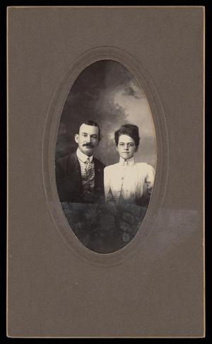 Primary view of object titled '[Portrait of Drs. Allen]'.