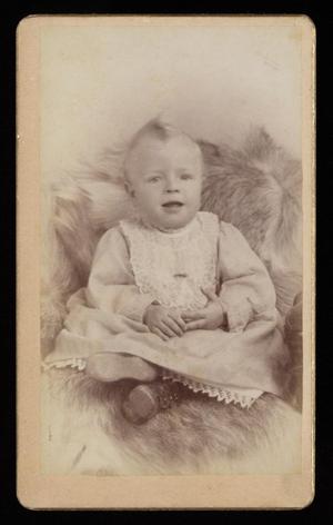 Primary view of object titled '[Freddie Houghton as an infant]'.