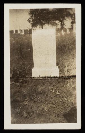 [Headstone and grave of Brown family member]