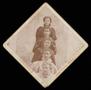 Photograph: [Five young women in a row, possibly the Wren sisters]